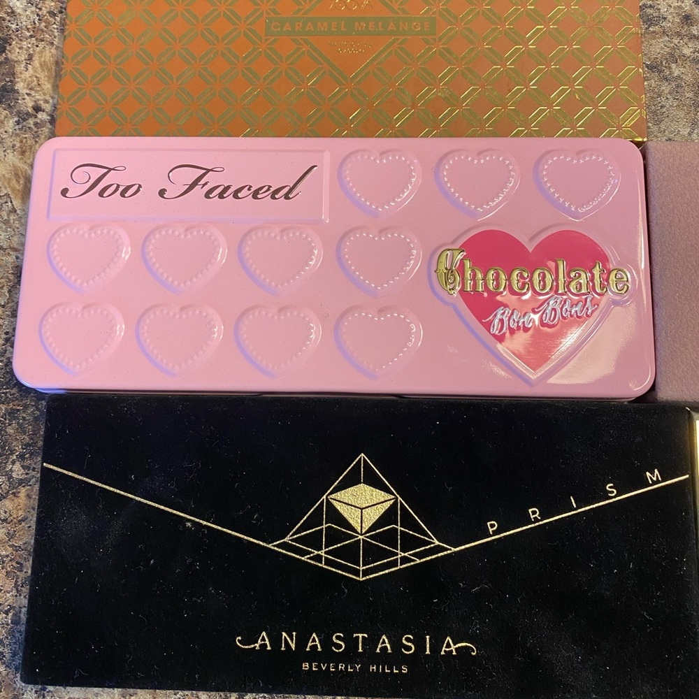 eyeshadow palette various Sephora brands